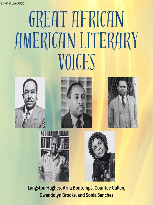 Title details for Great African American Literary Voices by Langston Hughes - Wait list